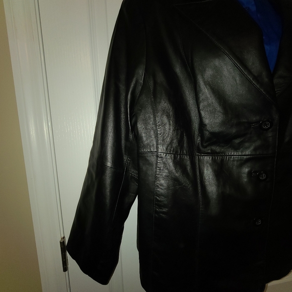 NEW LIST👻- Women's Genuine Buttery Soft Leather Blazer Jacket sz 3X